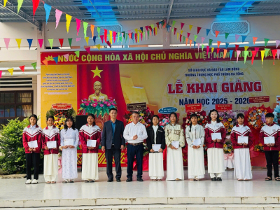 Trường THPT Đạ Tông hân hoan chào đón năm học mới 2025 – 2026