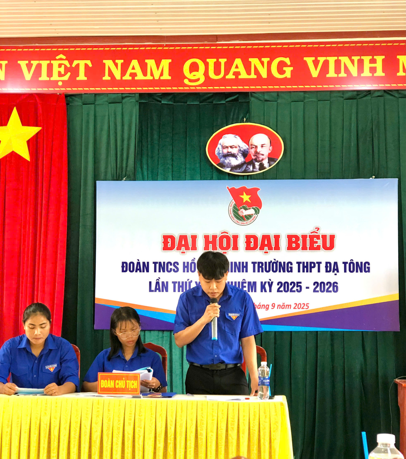 Ngày hội Thanh niên – Đại hội đại biểu Đoàn TNCS Hồ Chí Minh trường THPT Đạ Tông lần thứ XXIV, nhiệm kỳ 2025 – 2026